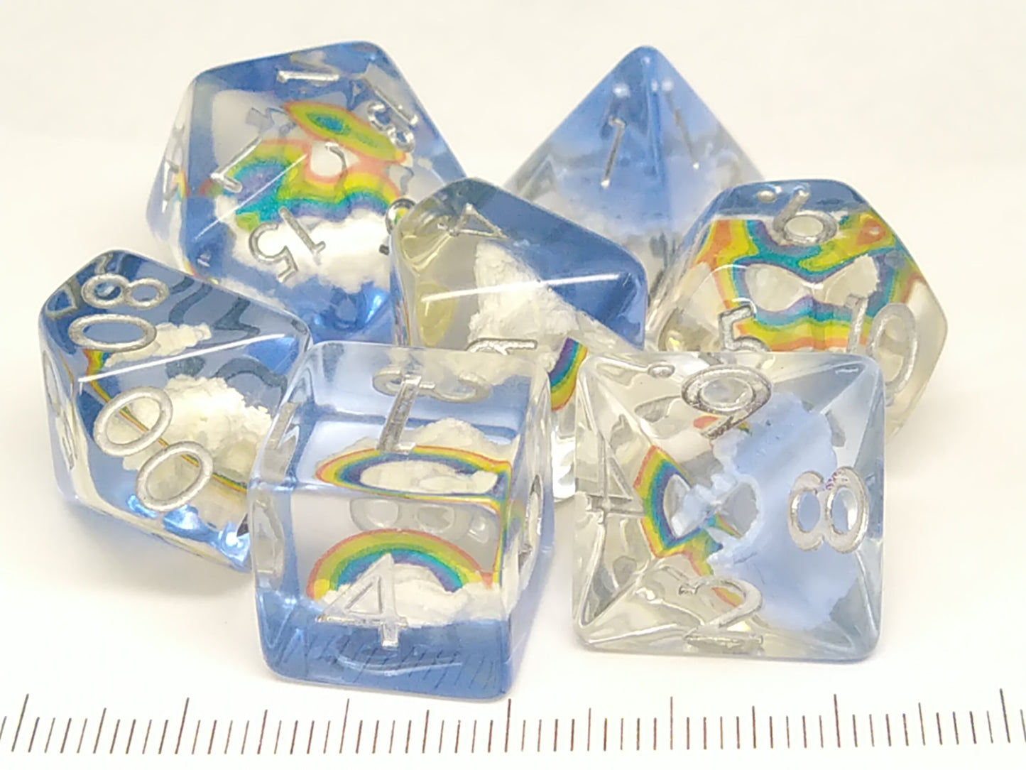 Rainbow Nucleus polydice set