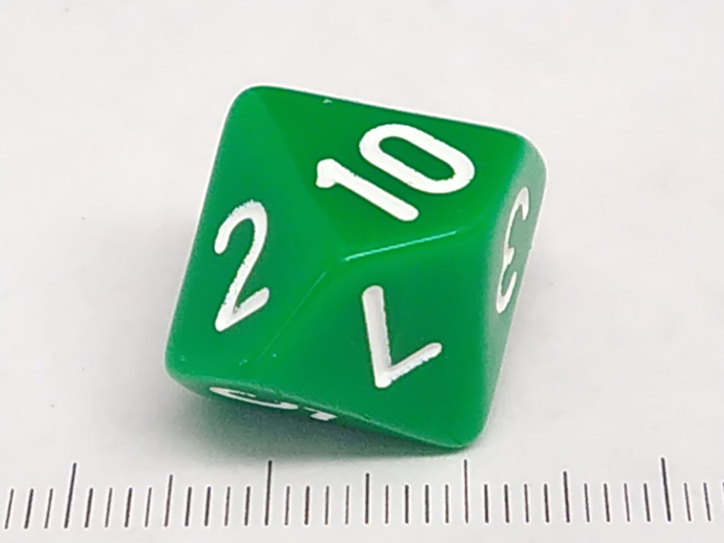 10-sided green (1-10)