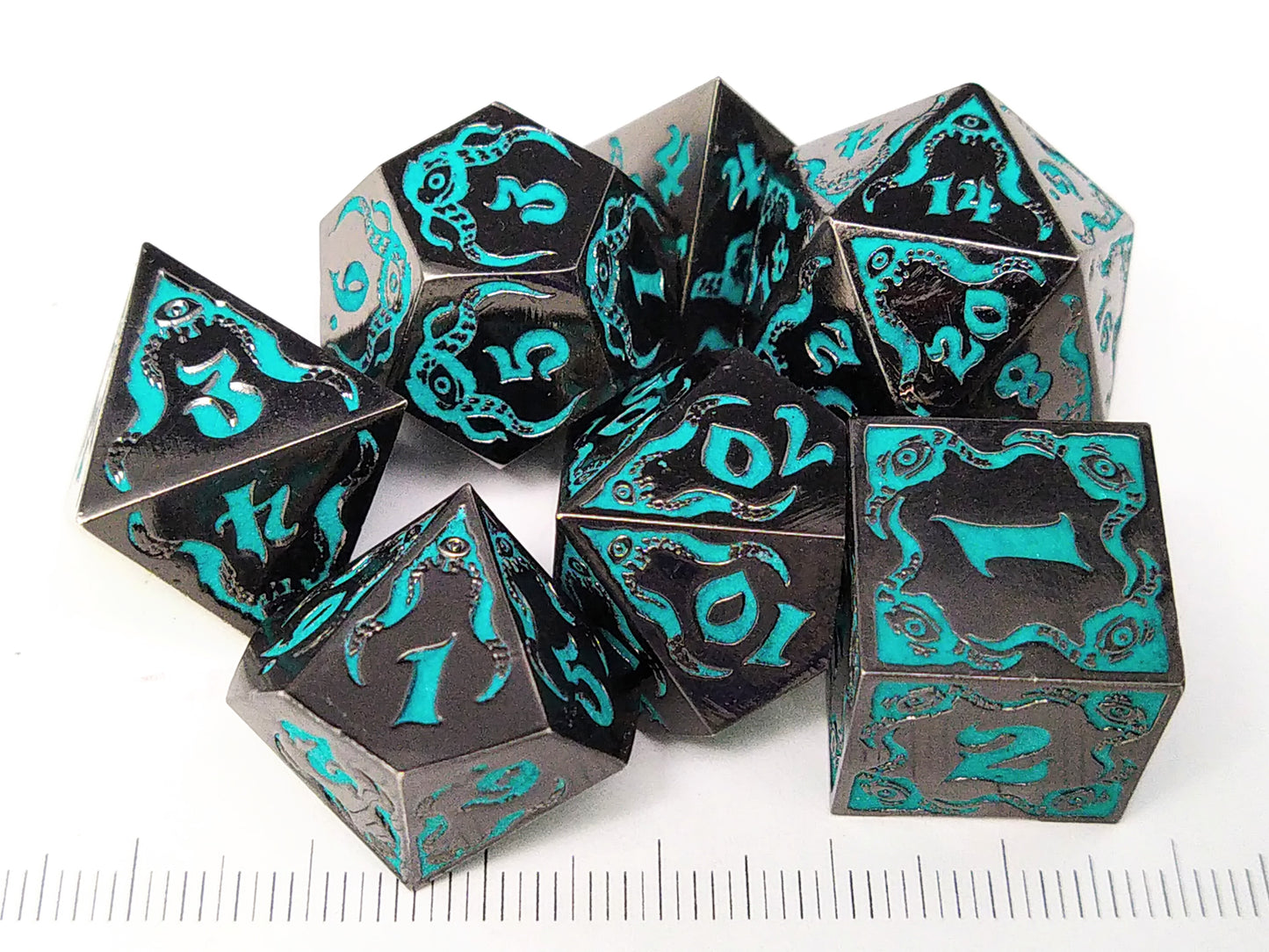 Call of the Deep - Metal polydice set