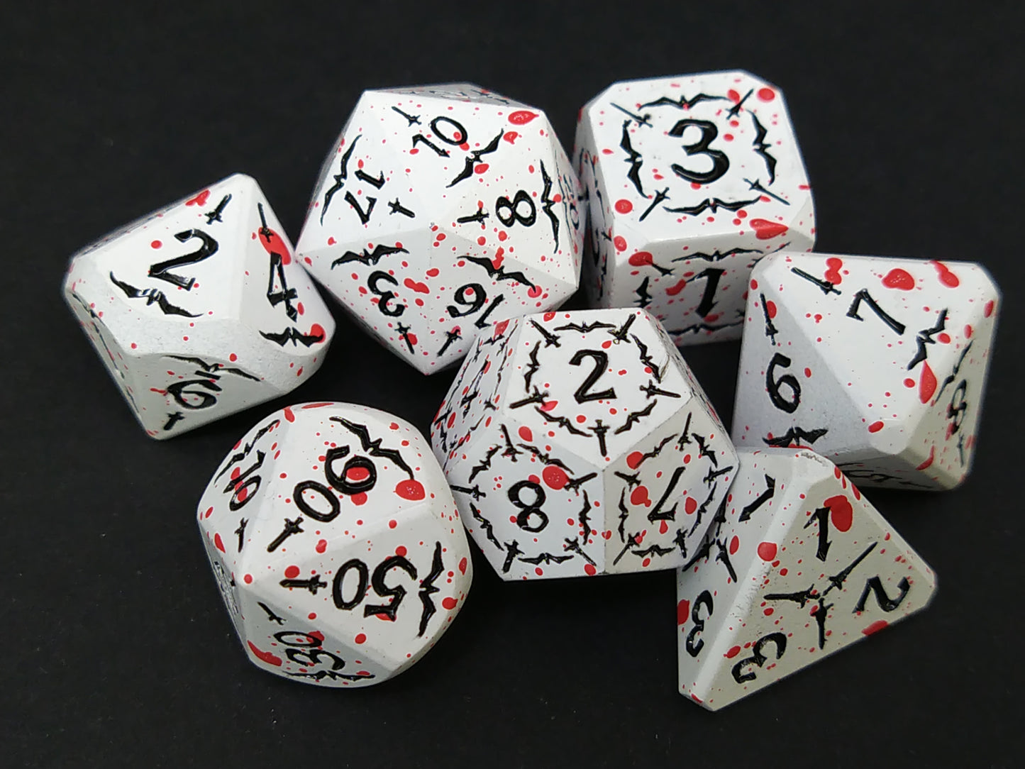 The "Accident" - Metal polydice set