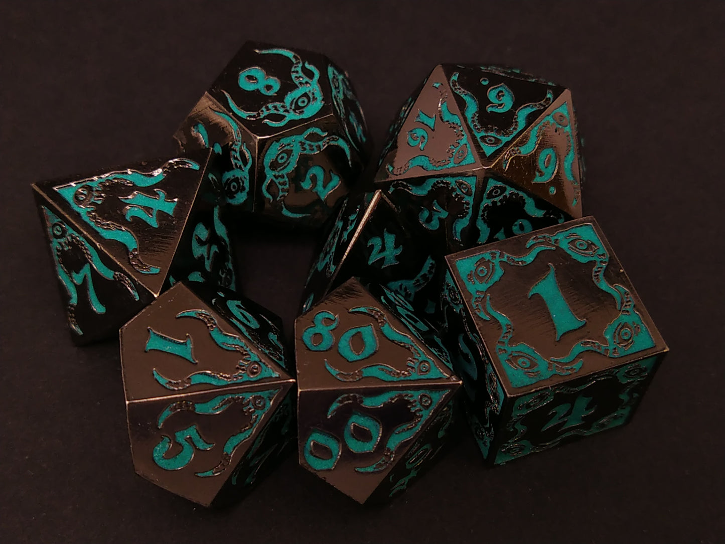 Call of the Deep - Metal polydice set