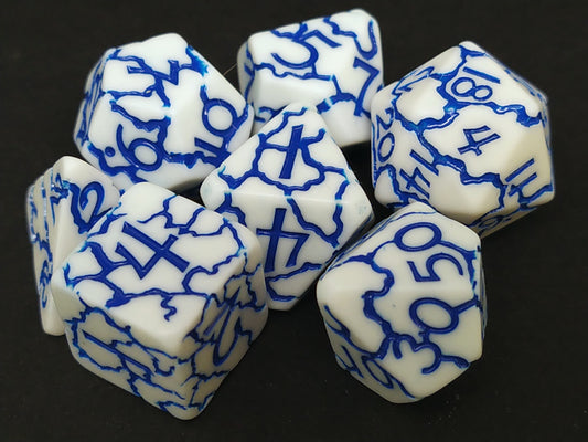 Hex of Static polydice set