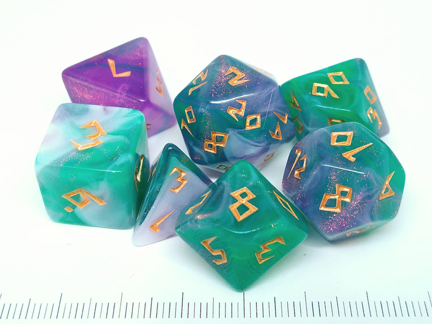 Sigil of Arcane Focus polydice set