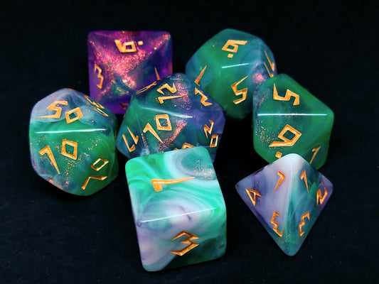 Sigil of Arcane Focus polydice set