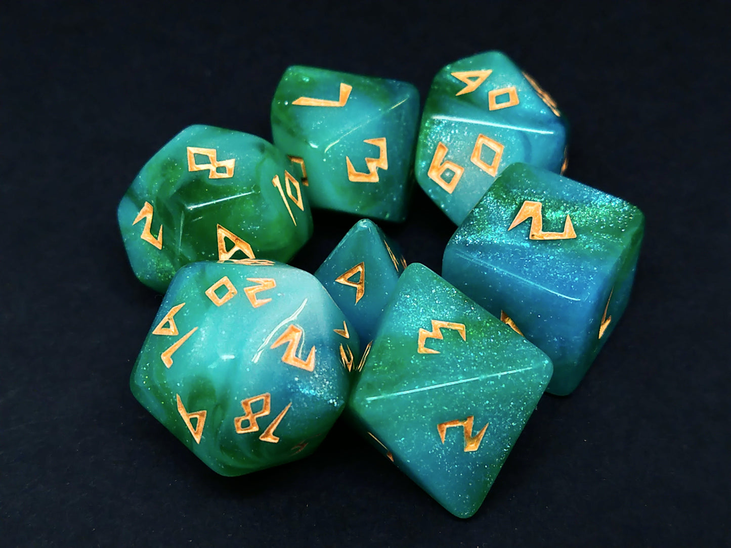 Sigil of Electroplasm polydice set