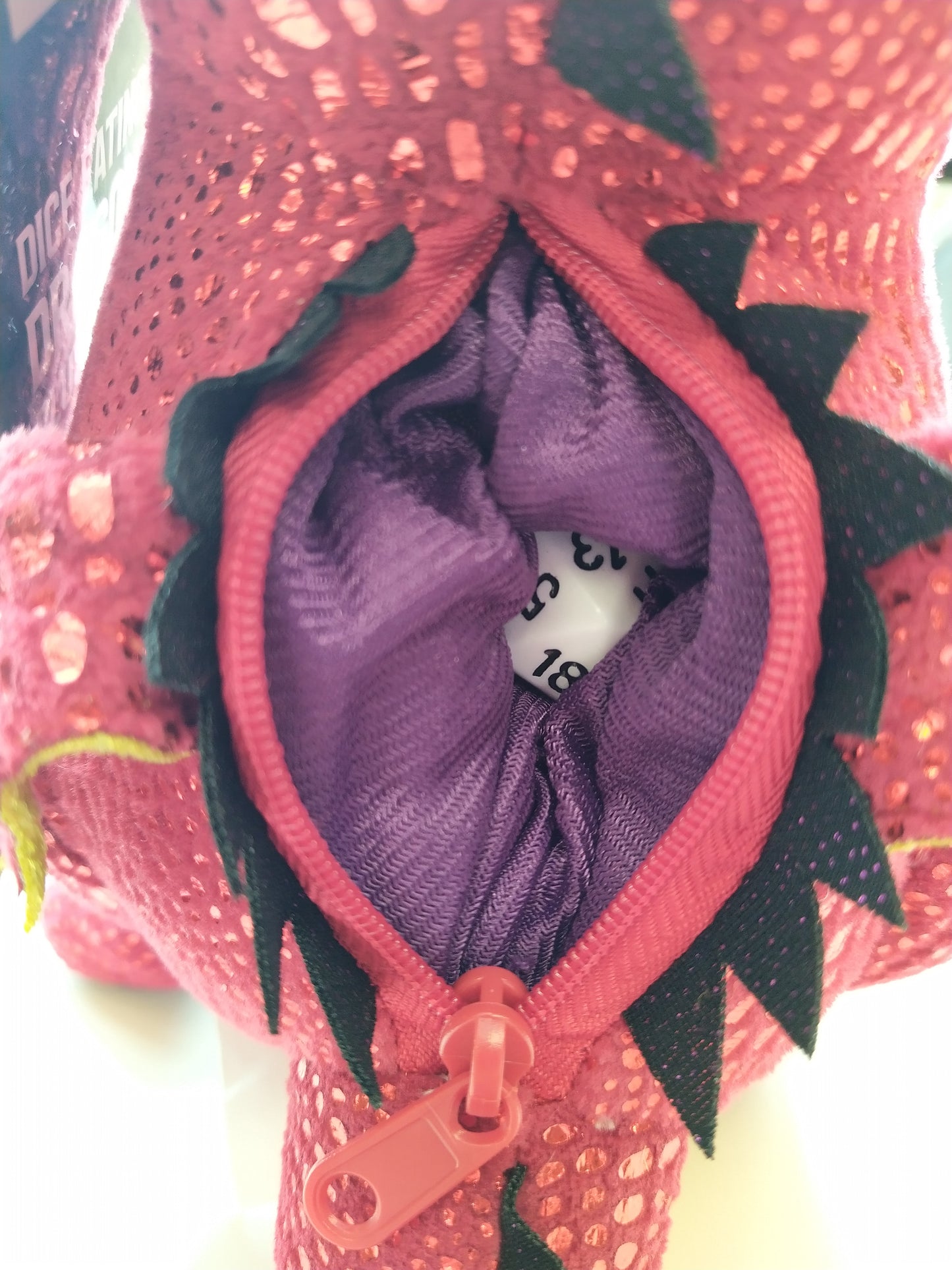 Dragon Plush Dice Bag