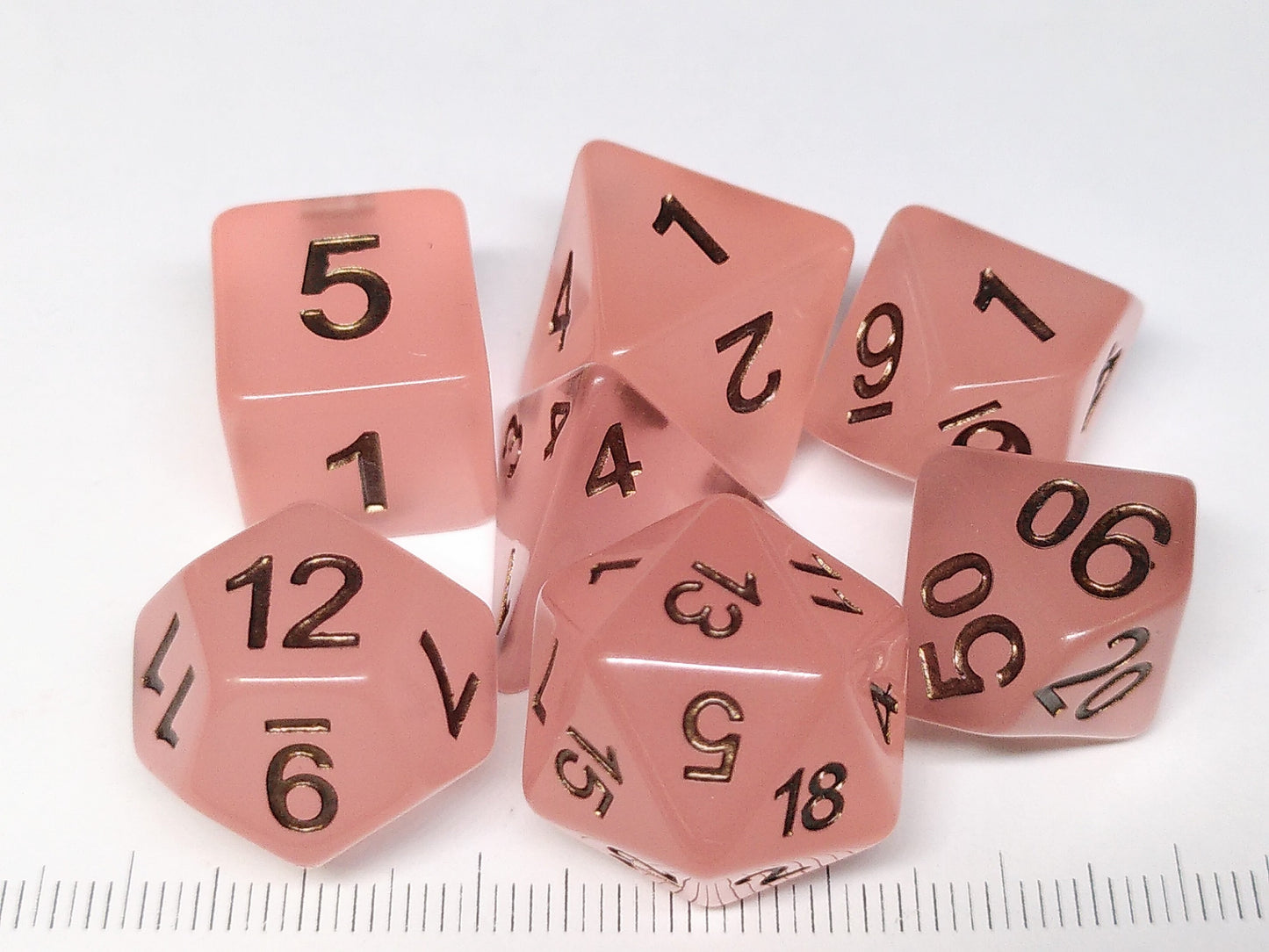Temperature Shift polydice set - Purple-Pink