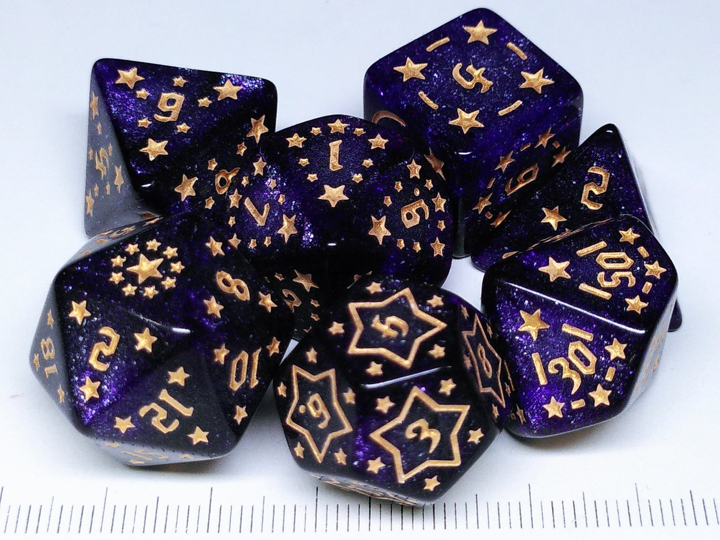 Fortuna Aurea polydice set