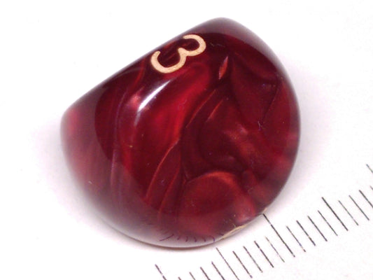 3-zijdig, Pearl rood