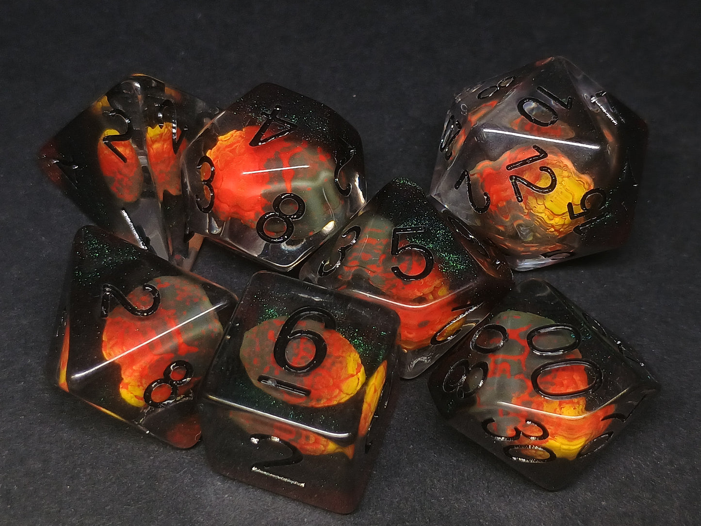 Dragon Egg Nucleus polydice set