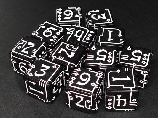 Occult Circuit 12d6 dice set