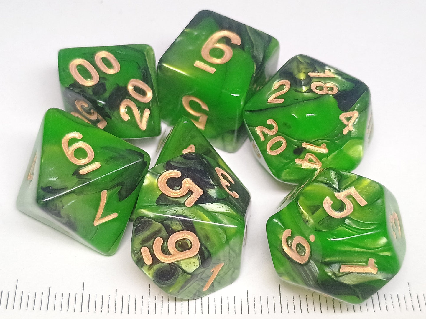 Elemental Forest polydice set