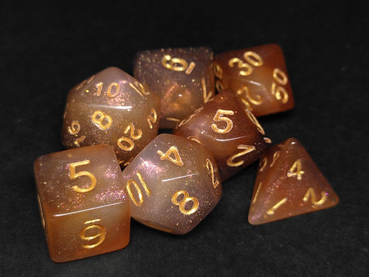 Desert Dust polydice set