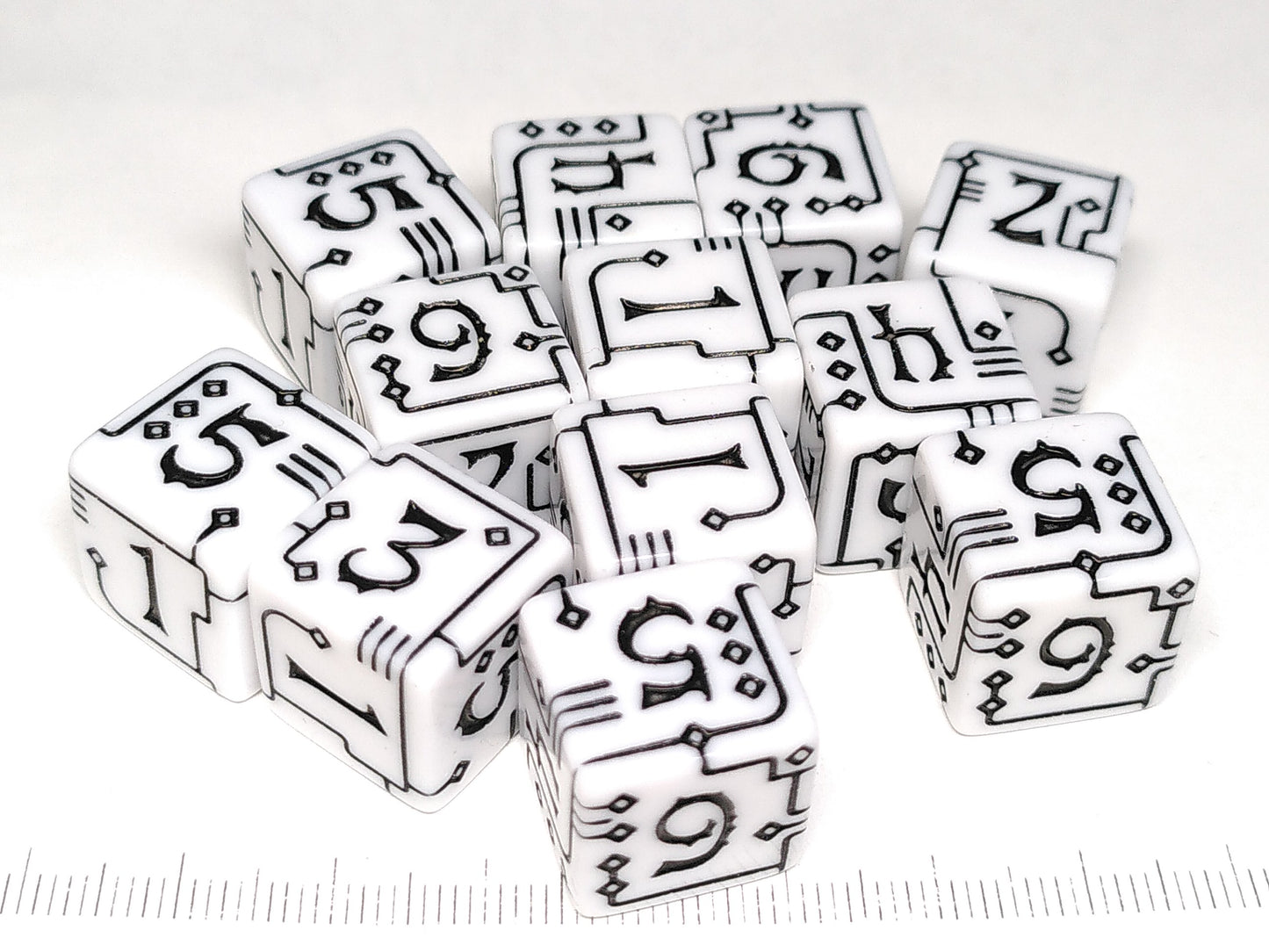 Mystic Circuit 12d6 dice set