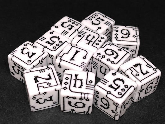 Mystic Circuit 12d6 dice set