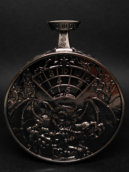 Pocket Watch Dice Spinner, Gunmetal