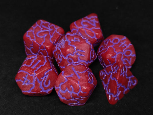 Hex of the Red Moon polydice set
