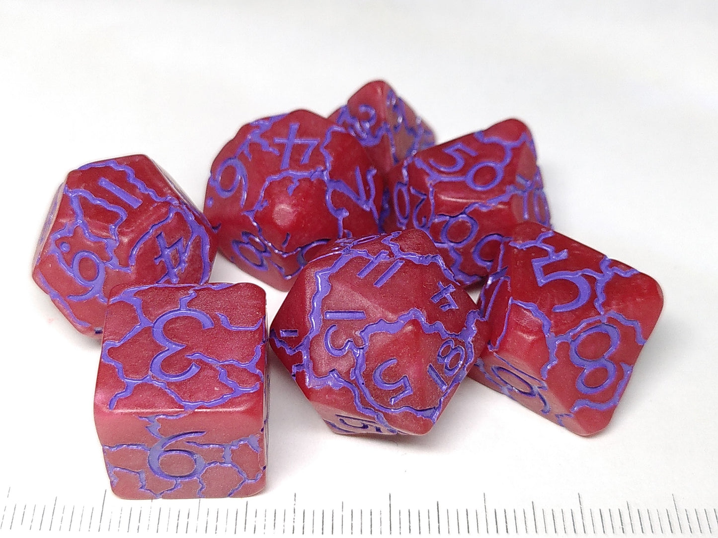 Hex of the Red Moon polydice set