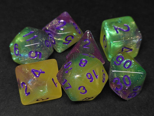 Cosmic Mystery polydice set