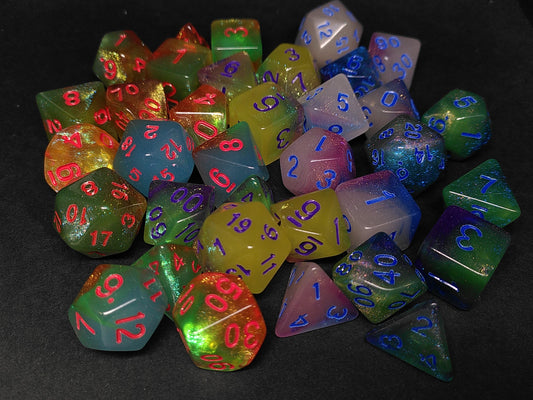 Cosmic polydice sets