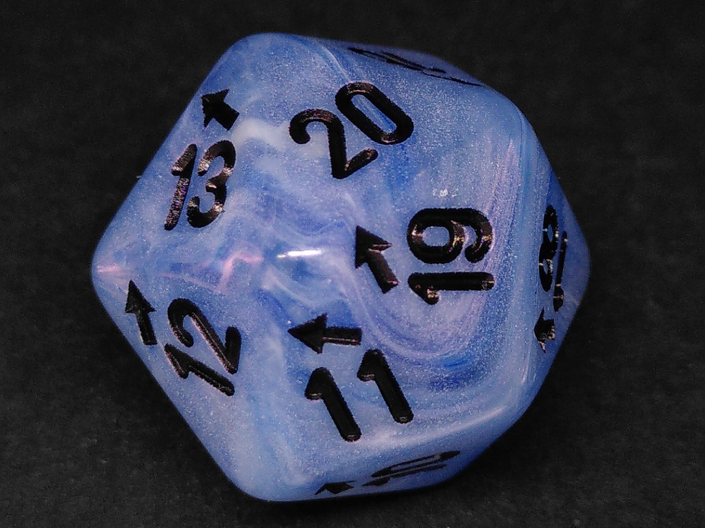 Chessex Count up & down D20s