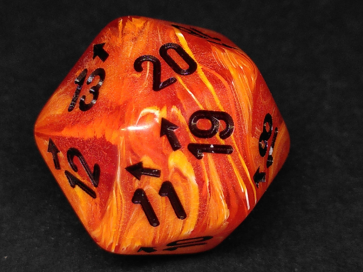 Chessex Count up & down D20s