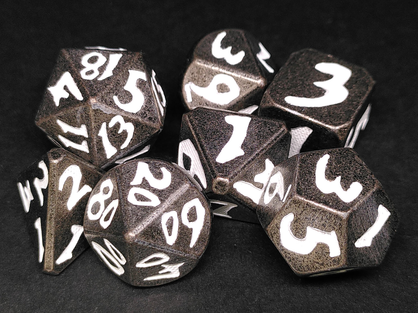 Shrouded Obelisk metal polydice set