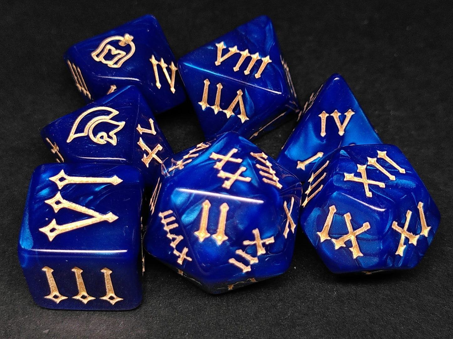 Legion polydice set - Blue