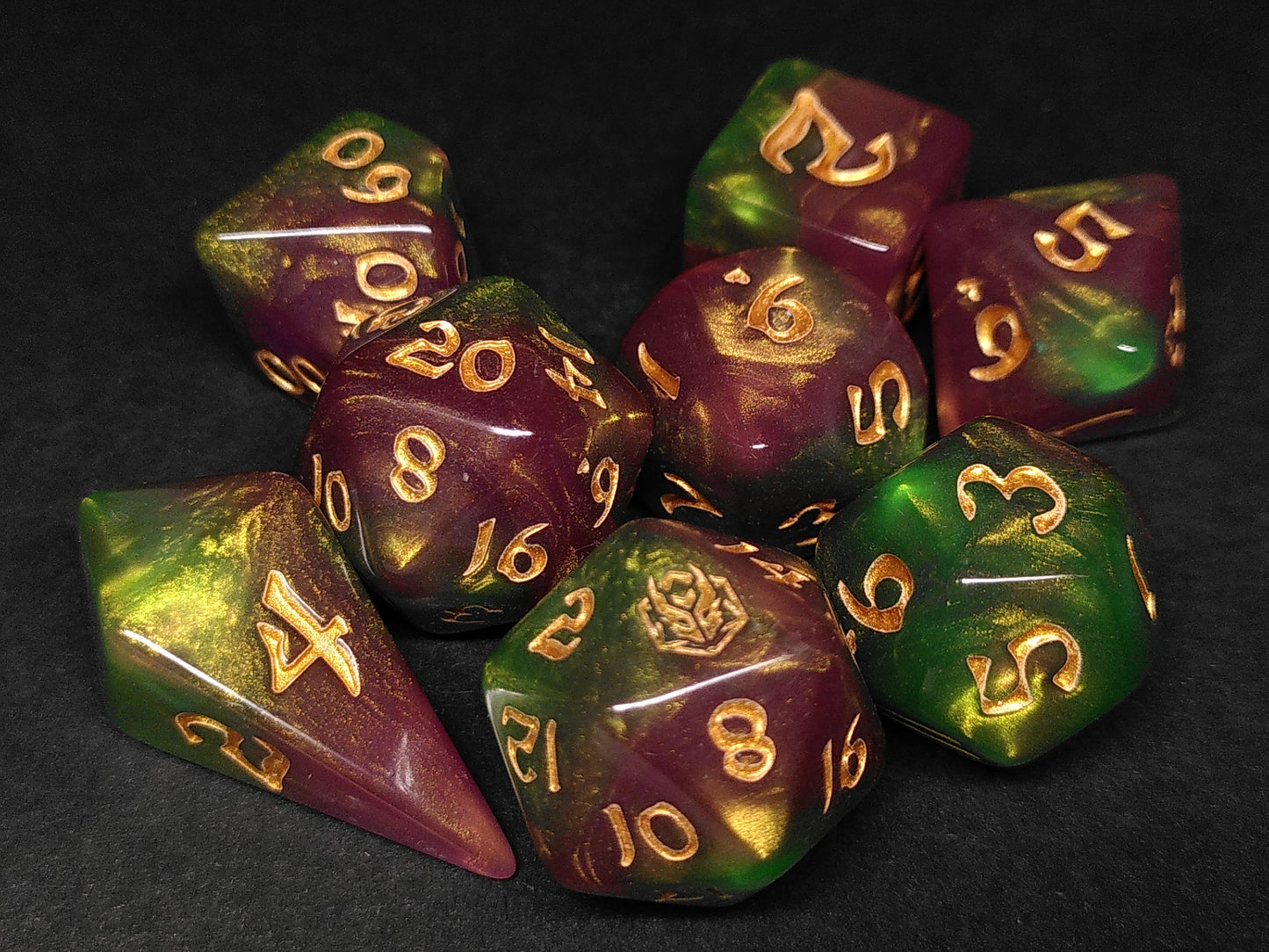 Hymgho Dice Set - Wyvern Venom