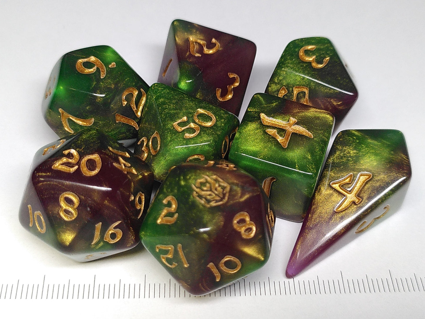 Hymgho Dice Set - Wyvern Venom