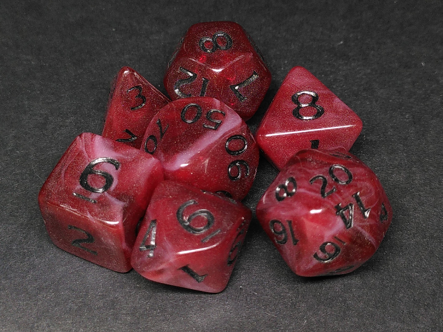 Bloodstone polydice set