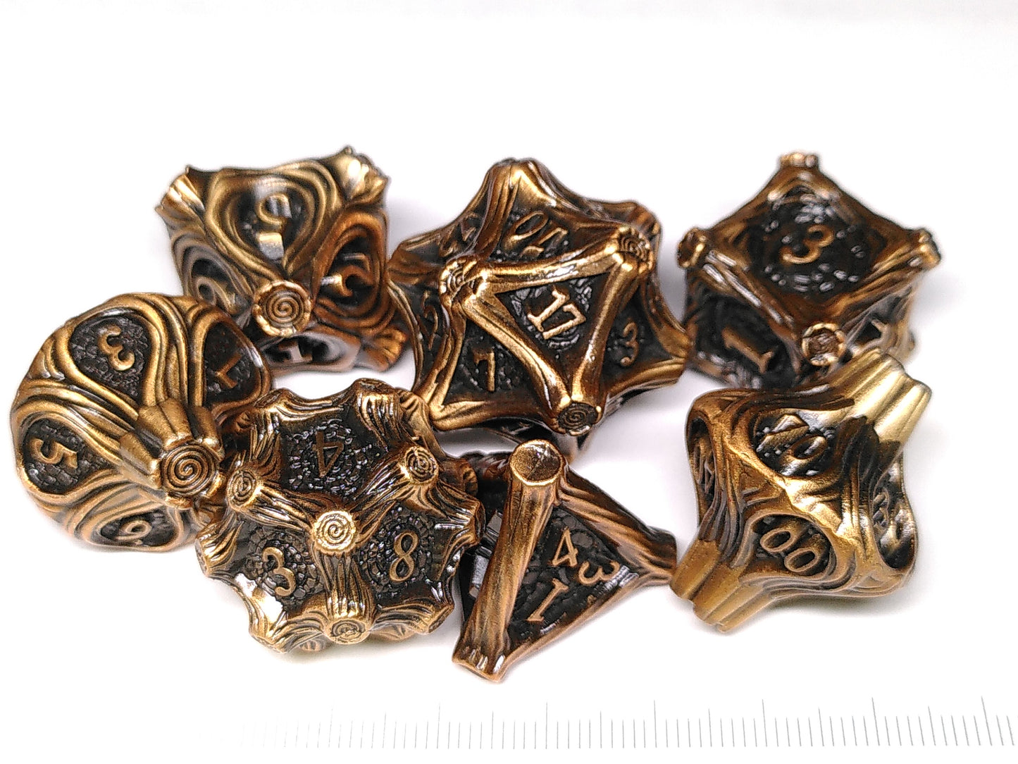 Autumn Spriggan metal polydice set
