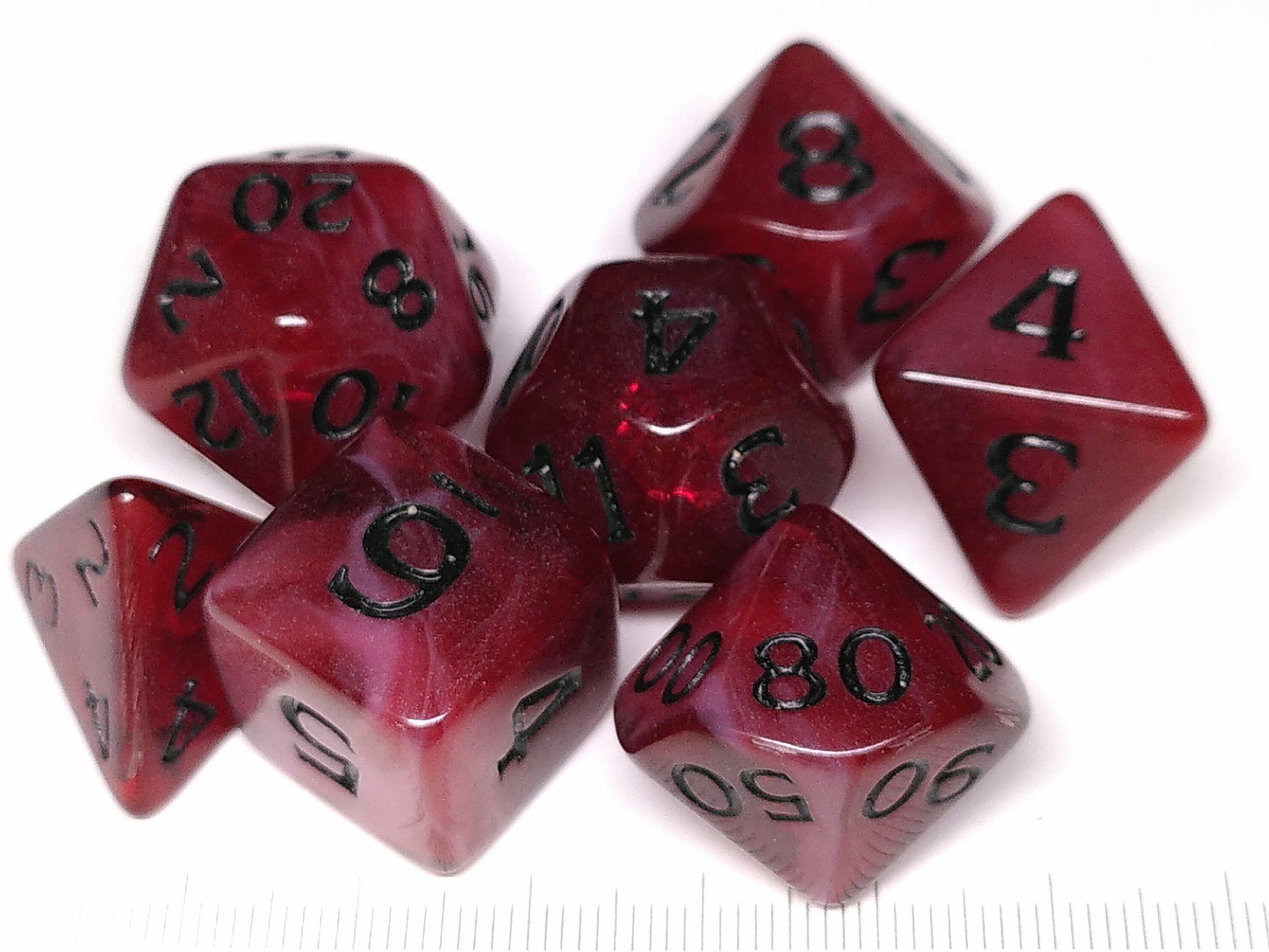 Bloodstone polydice set