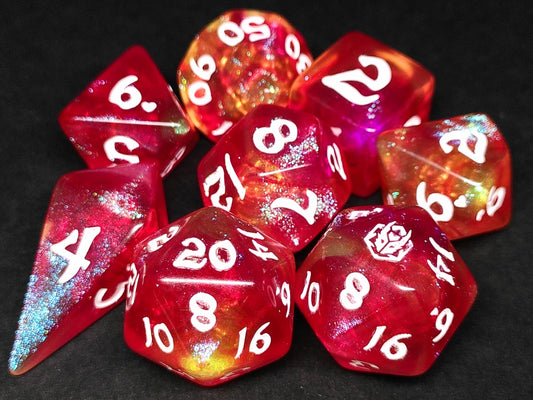 Hymgho Dice Set - Infernal Spark