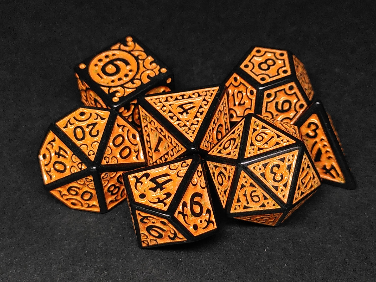 Rusted Fortress polydice set