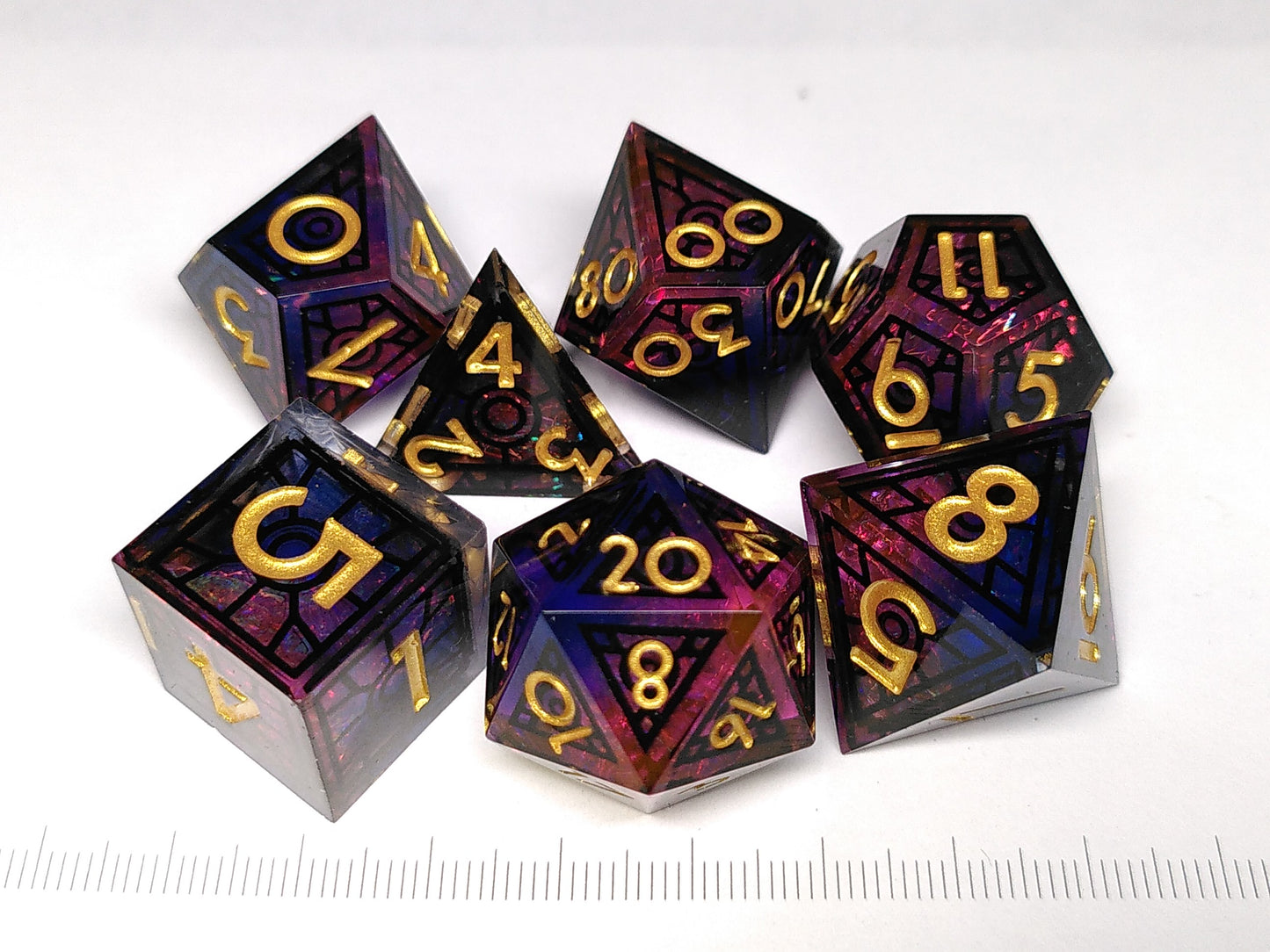 Sharp - Hallowed Cathedral polydice set