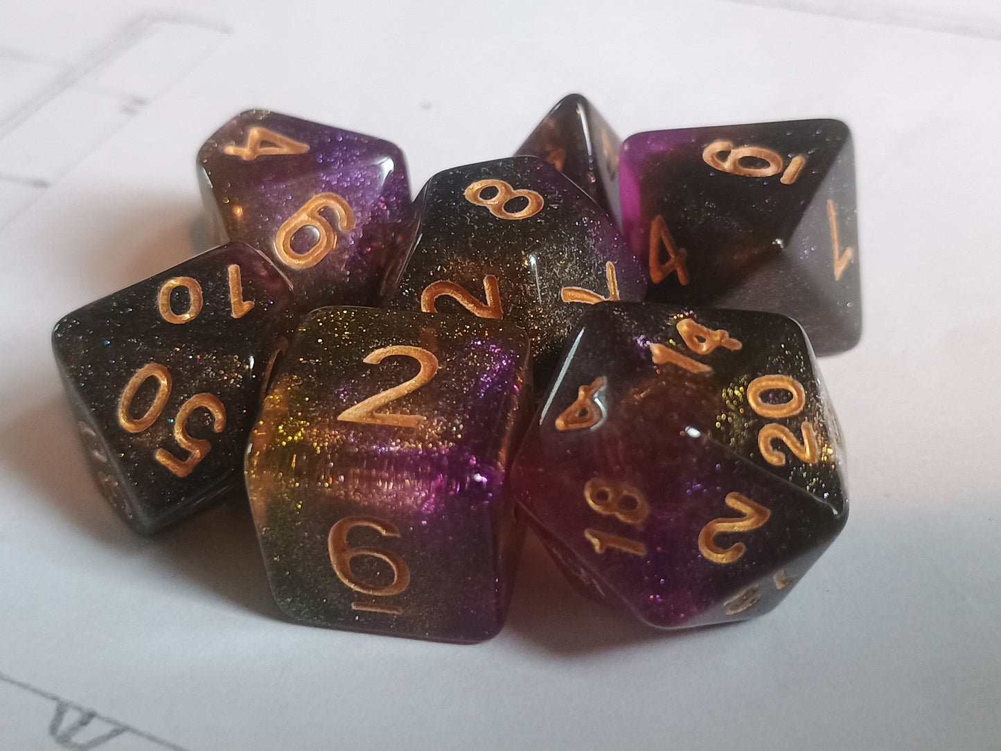 Galactic Dust polydice set