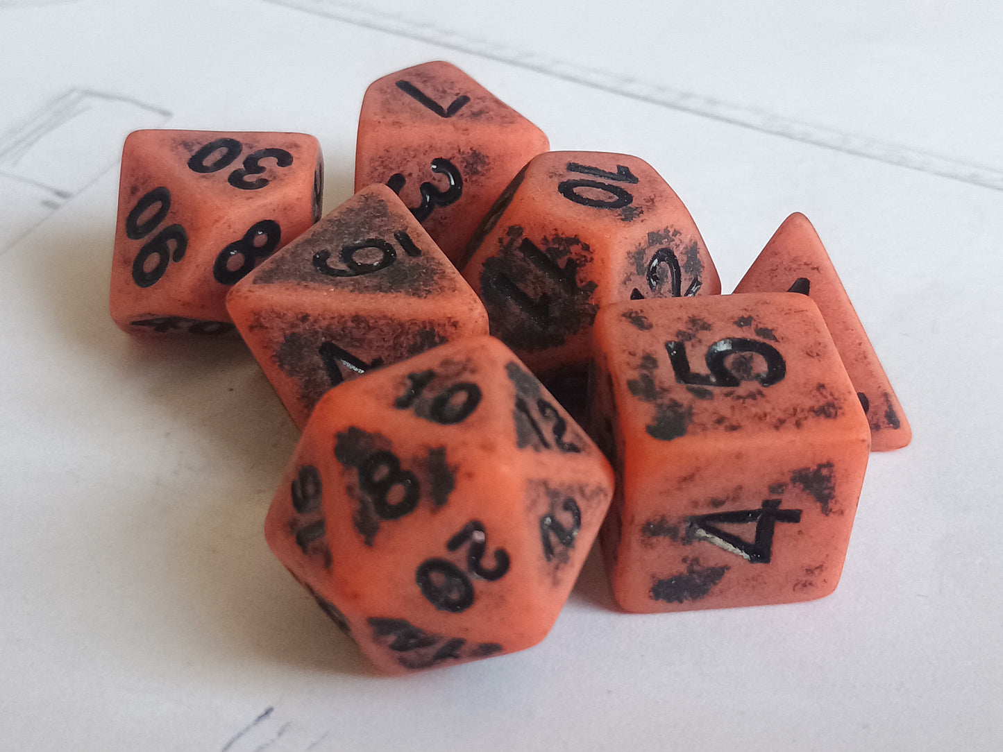 Rustyard Salvage polydice set