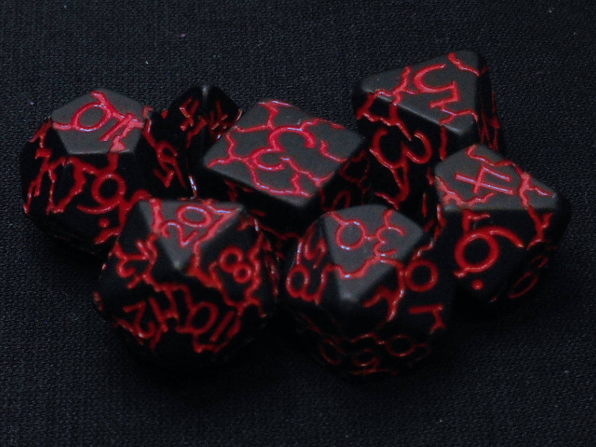 Hex of Eruption polydice set