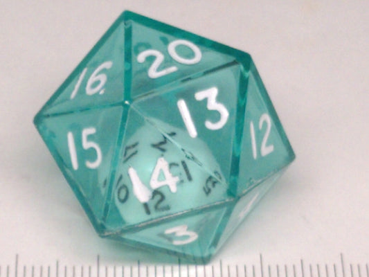 Double d20, green