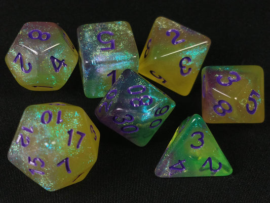 Cosmic Mystery polydice set