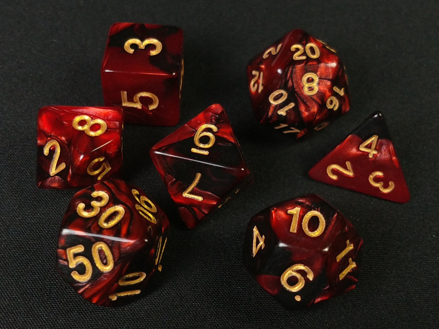 Elemental Efreet polydice set