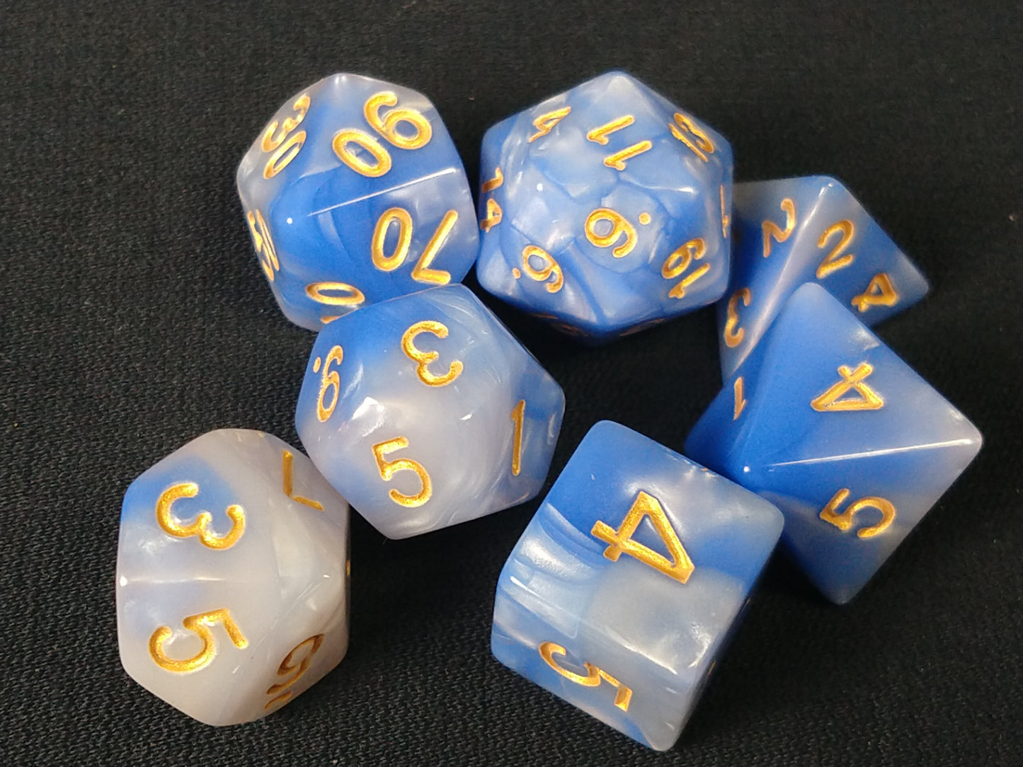 Elemental Air polydice set