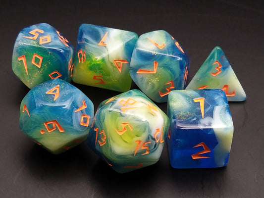 Sigil of Teleportation polydice set