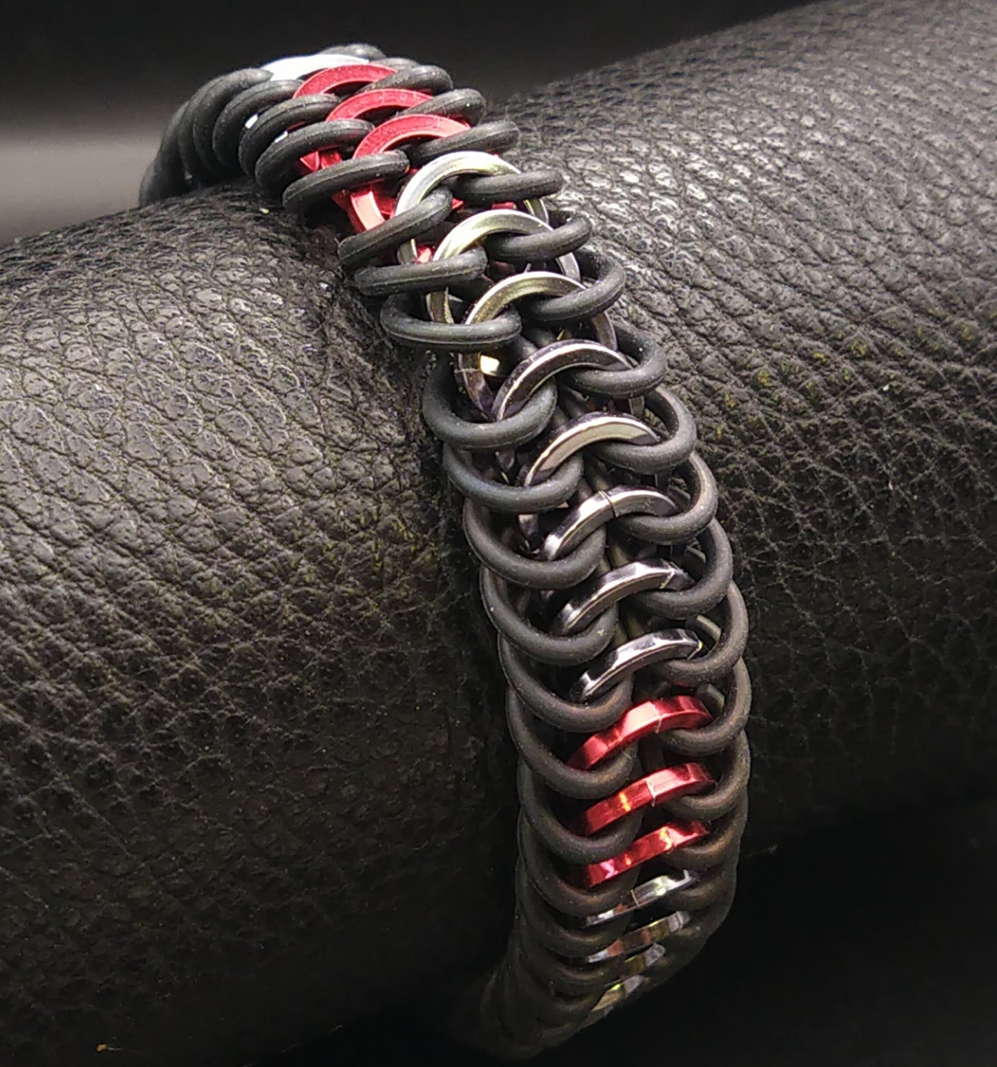 Focus bracelet - Aluminium stretch armband