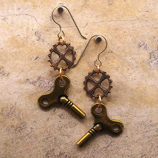 Tiffany's Key oorbellen