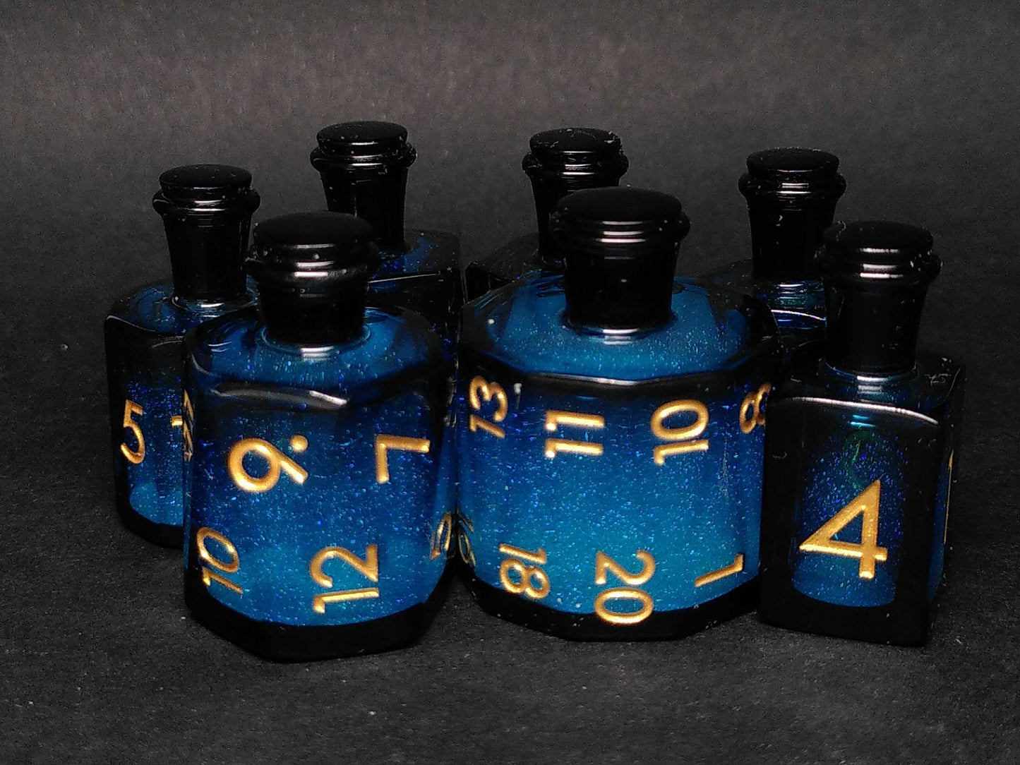 Apothecary Flask - liquid core polydice set