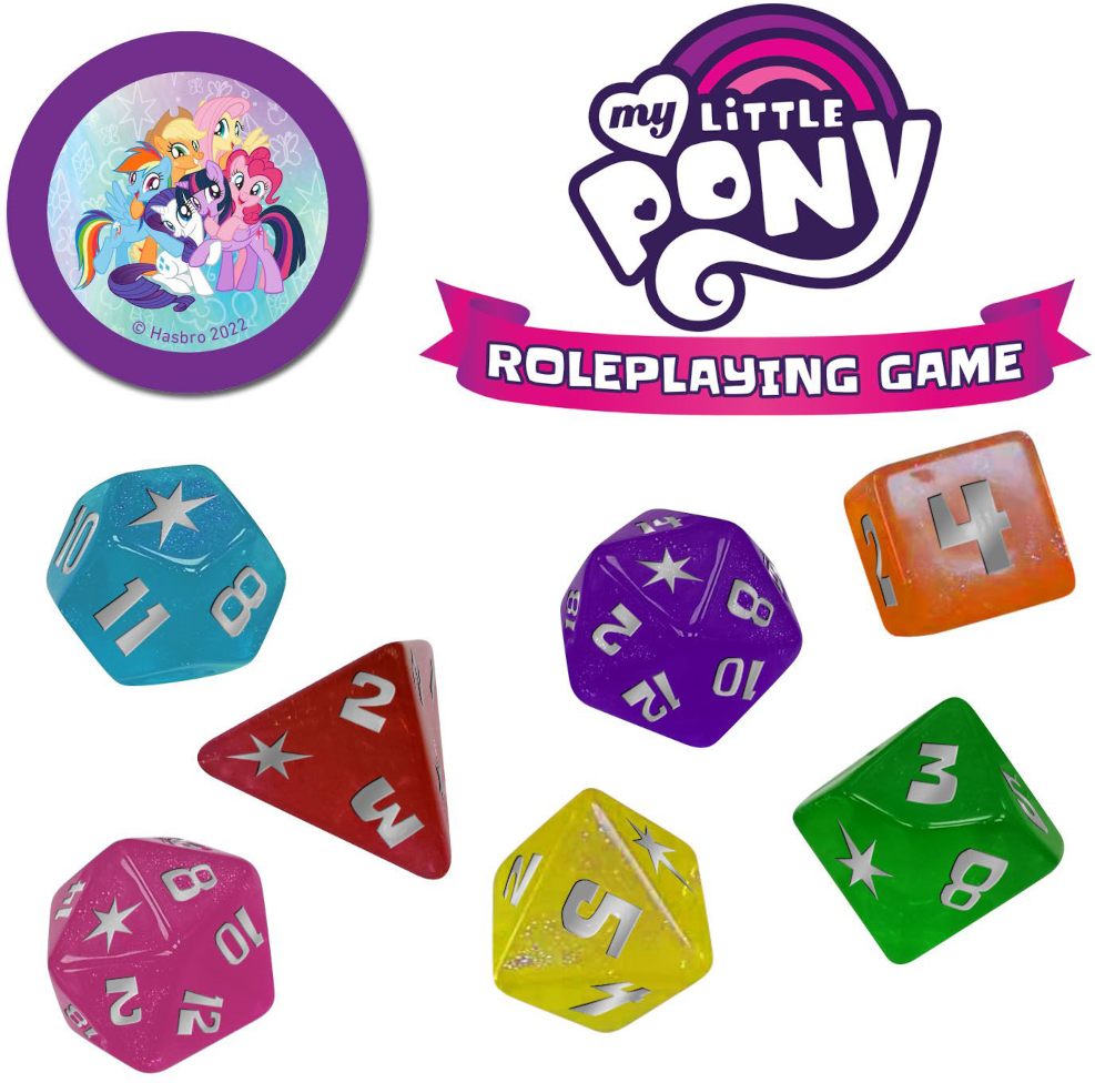 My Little Pony polydice set