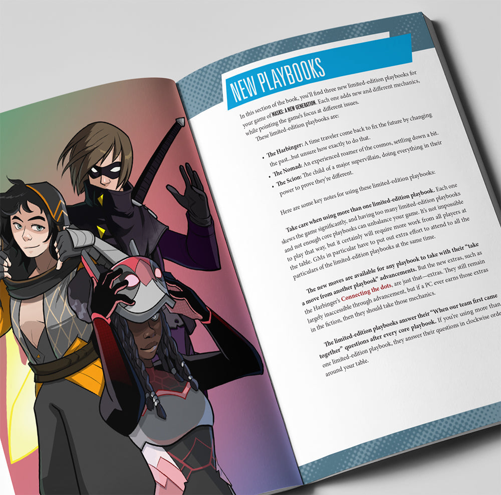 Masks, A New Generation - Unbound (incl. PDF)