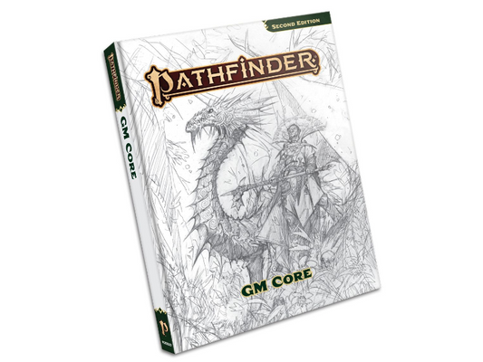 Pathfinder 2nd Edition - GM Core, Sketch Cover special edition